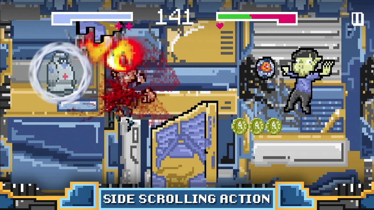 Скриншот из игры Robot Rundown - 1