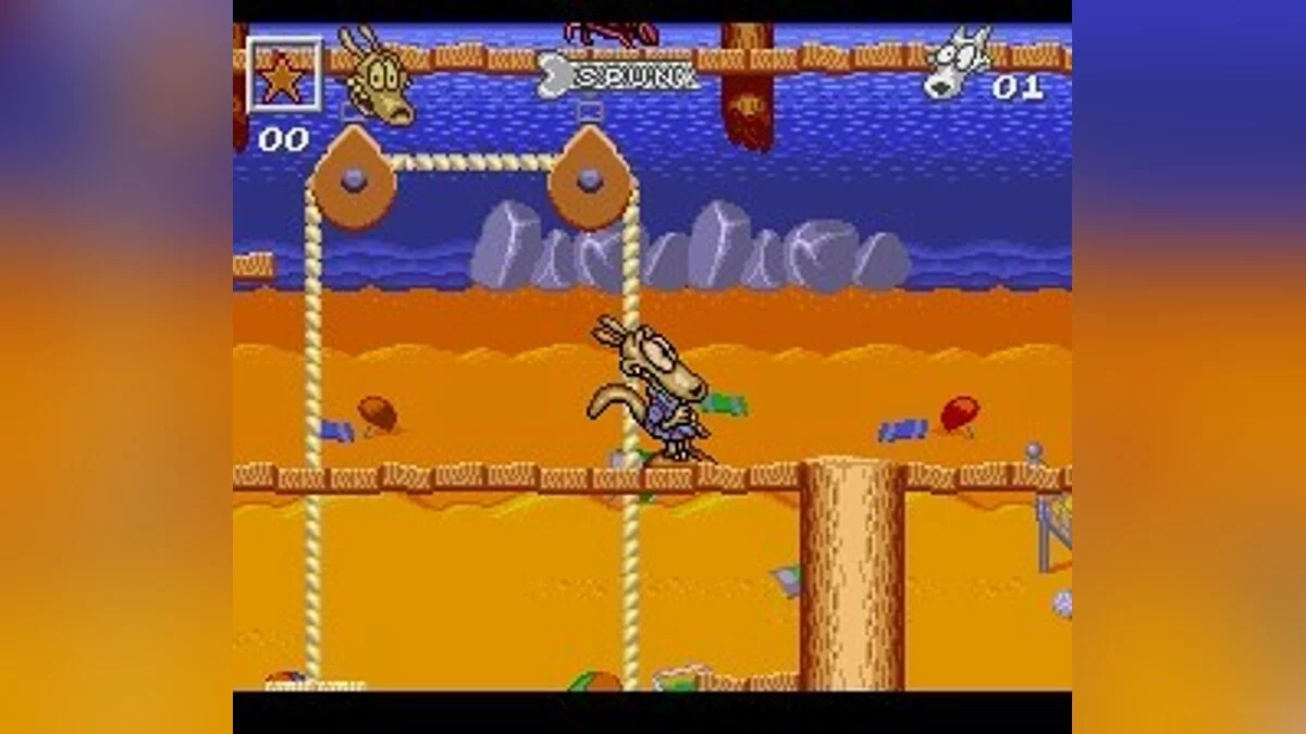 Скриншот из игры Rocko's Modern Life: Spunky's Dangerous Day - 5