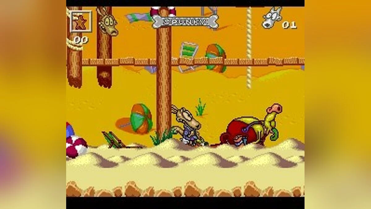 Скриншот из игры Rocko's Modern Life: Spunky's Dangerous Day - 6