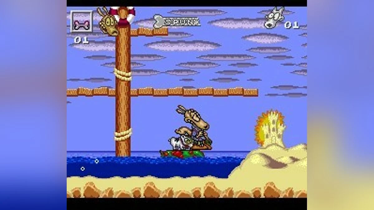 Скриншот из игры Rocko's Modern Life: Spunky's Dangerous Day - 4