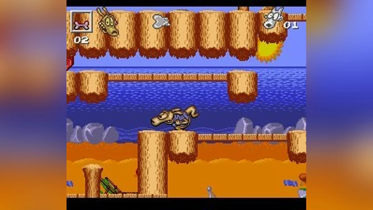 Скриншот из игры Rocko's Modern Life: Spunky's Dangerous Day - 9