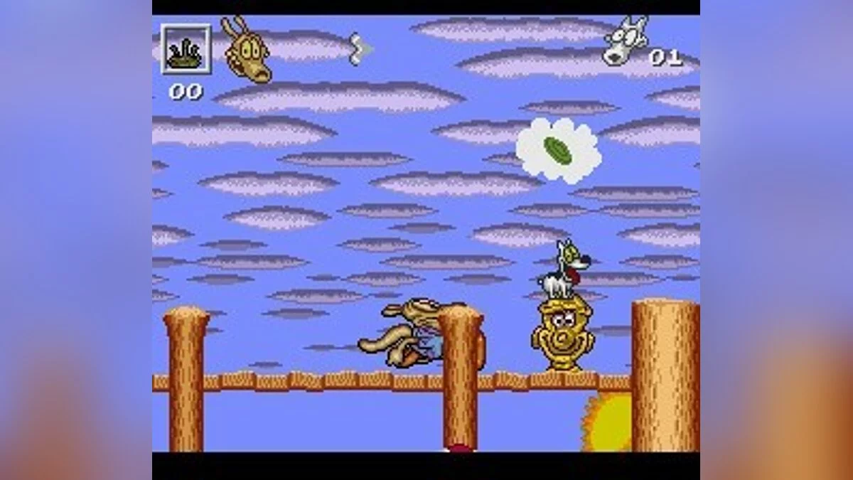 Скриншот из игры Rocko's Modern Life: Spunky's Dangerous Day - 7