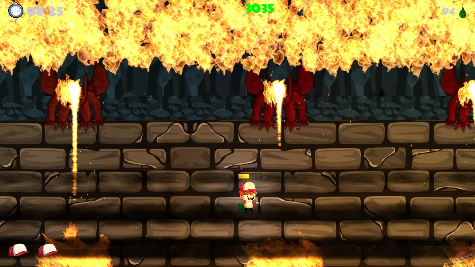 Скриншот из игры Red Cap: Zombie Hunter - 1