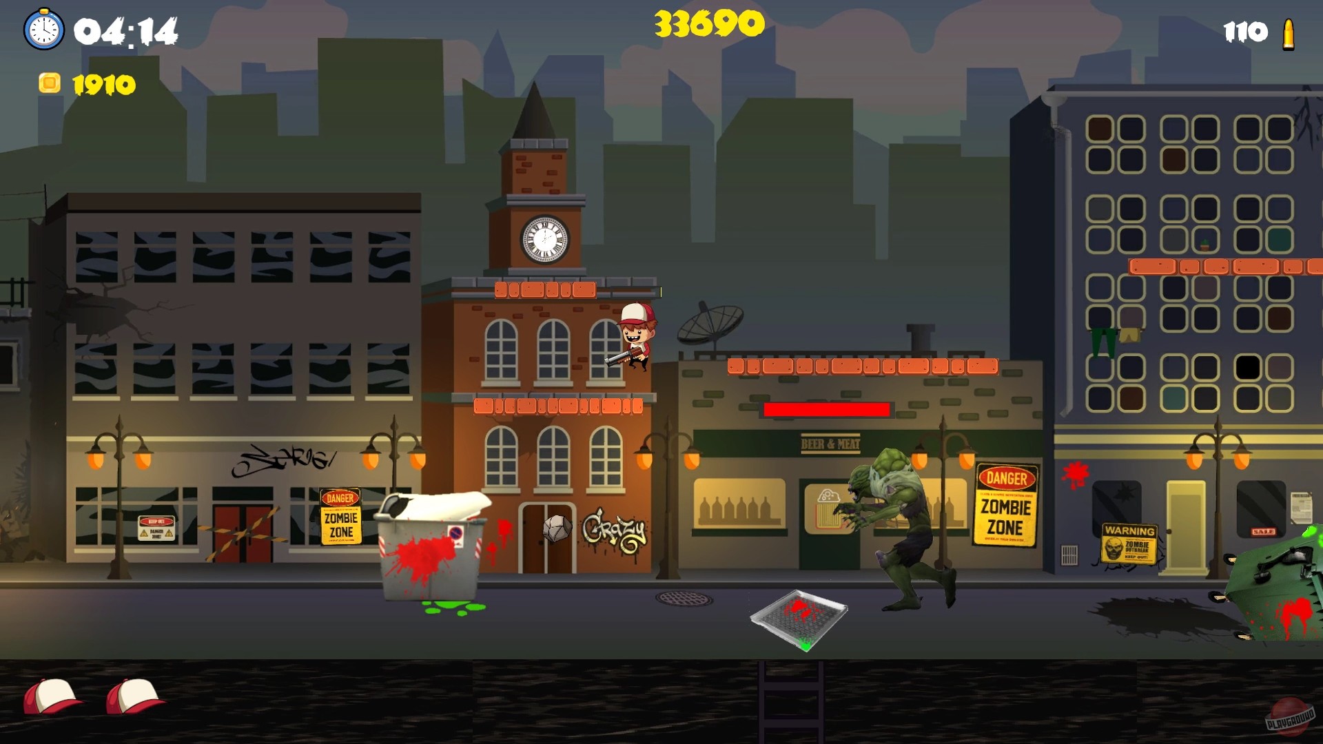 Скриншот из игры Red Cap: Zombie Hunter - 34