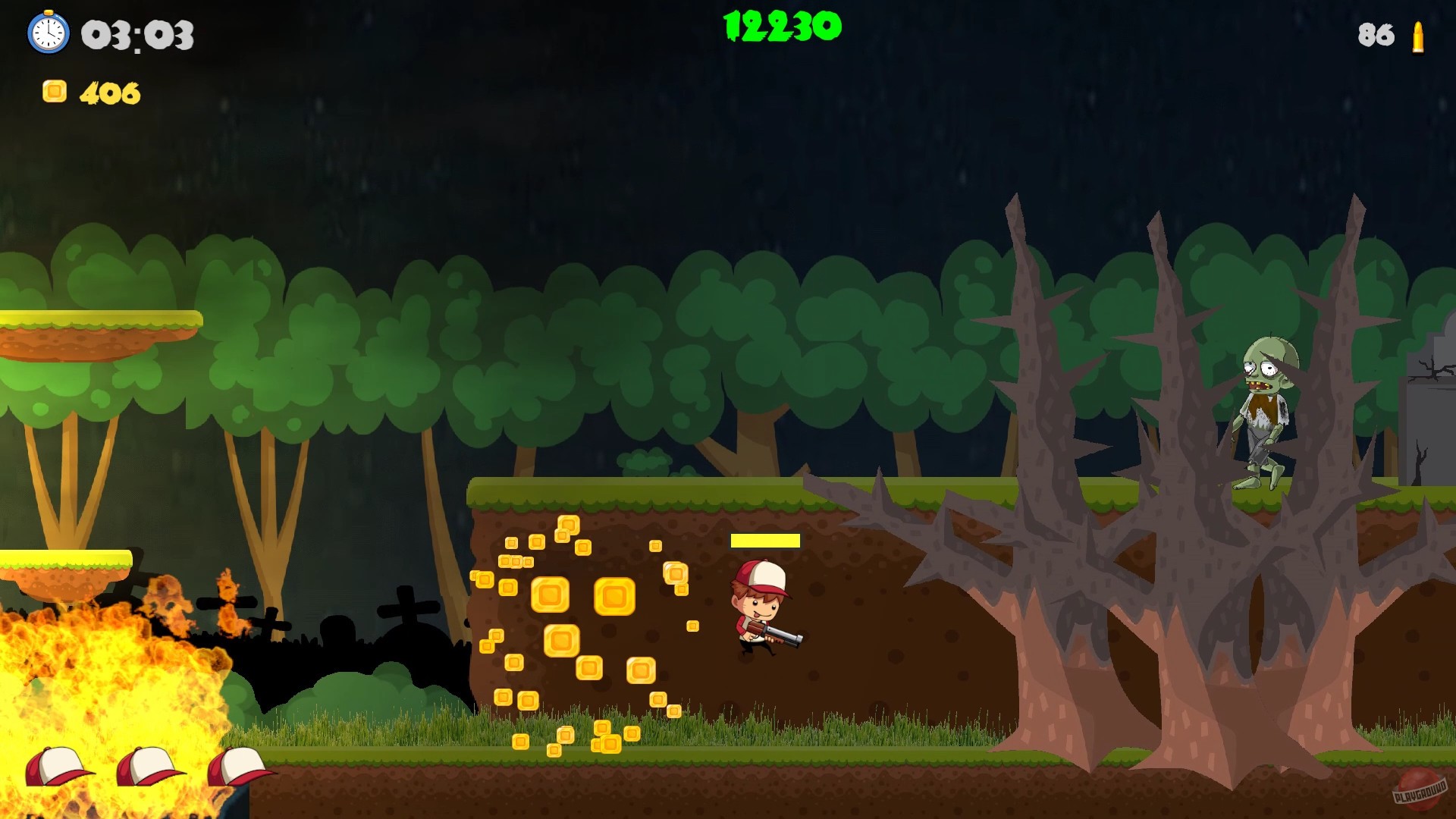 Скриншот из игры Red Cap: Zombie Hunter - 25