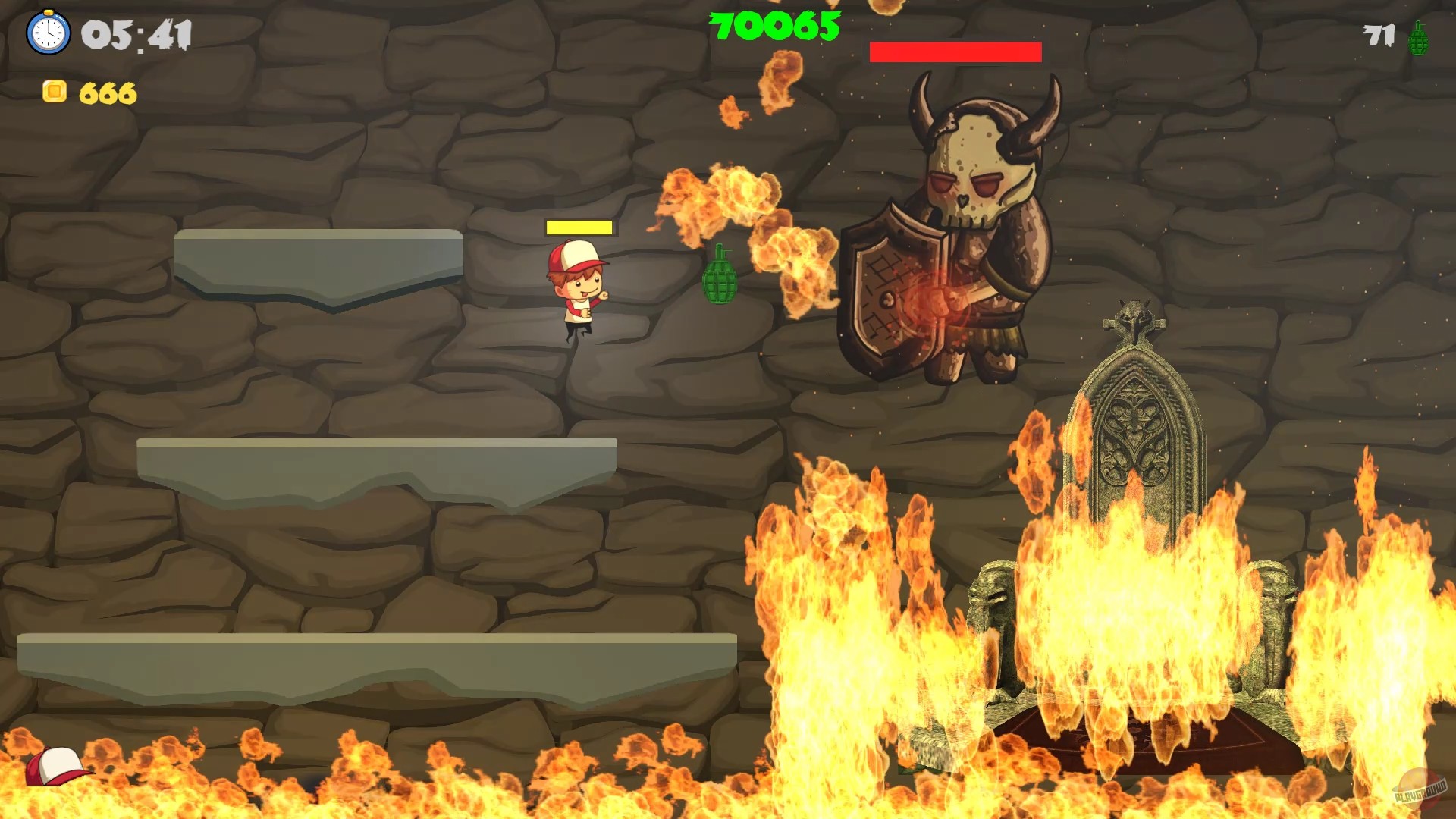 Скриншот из игры Red Cap: Zombie Hunter - 11