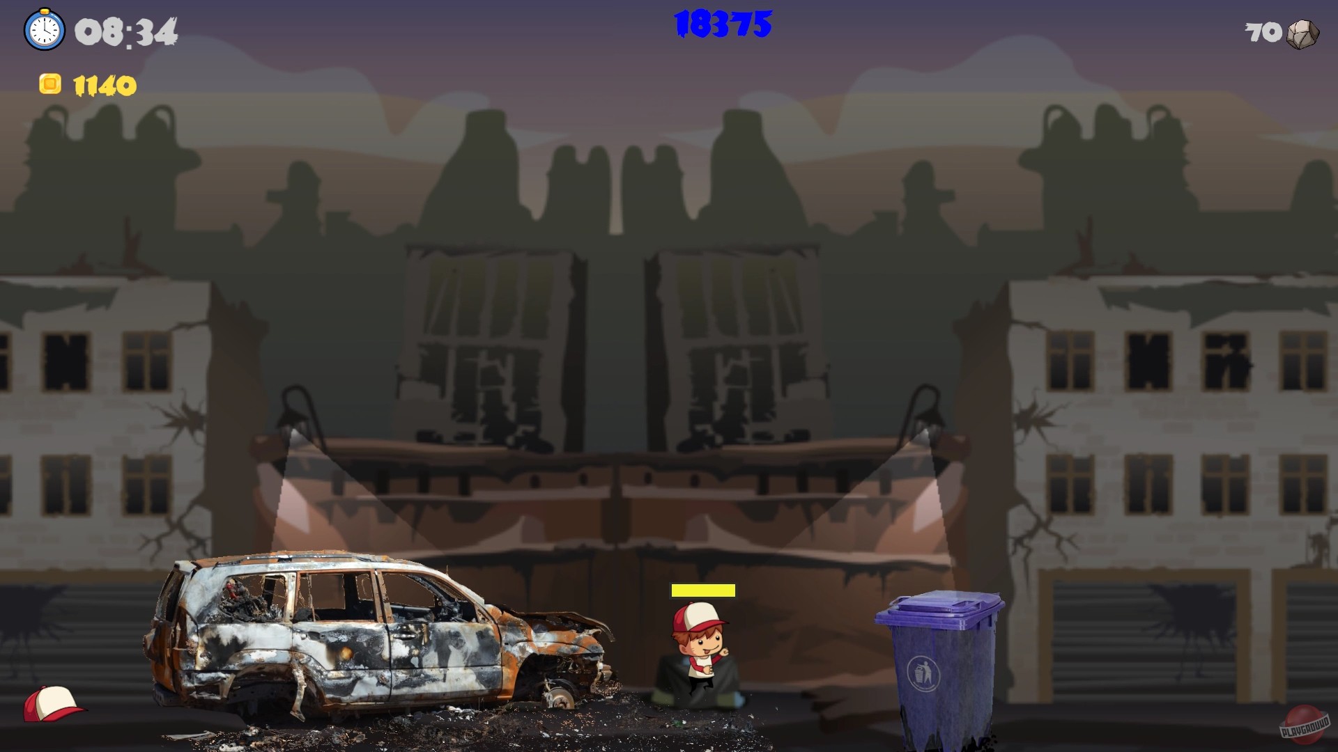 Скриншот из игры Red Cap: Zombie Hunter - 23