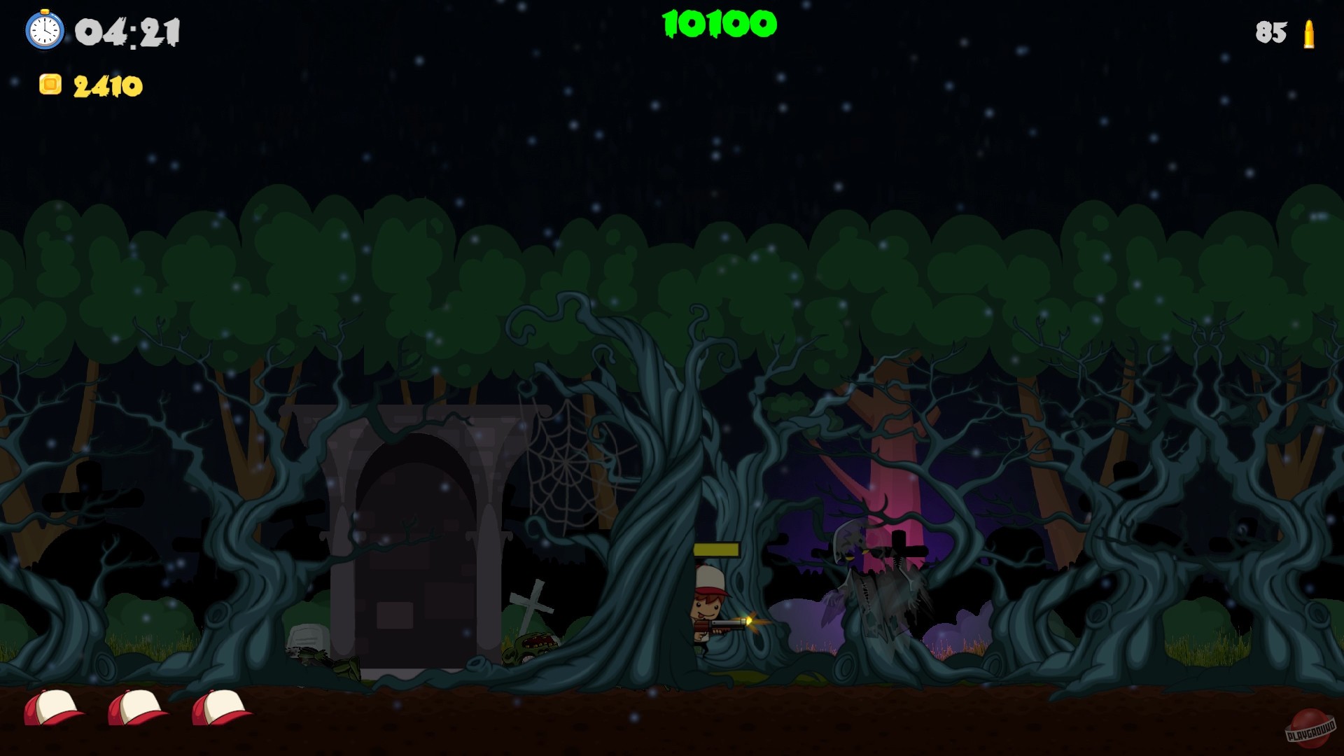 Скриншот из игры Red Cap: Zombie Hunter - 33