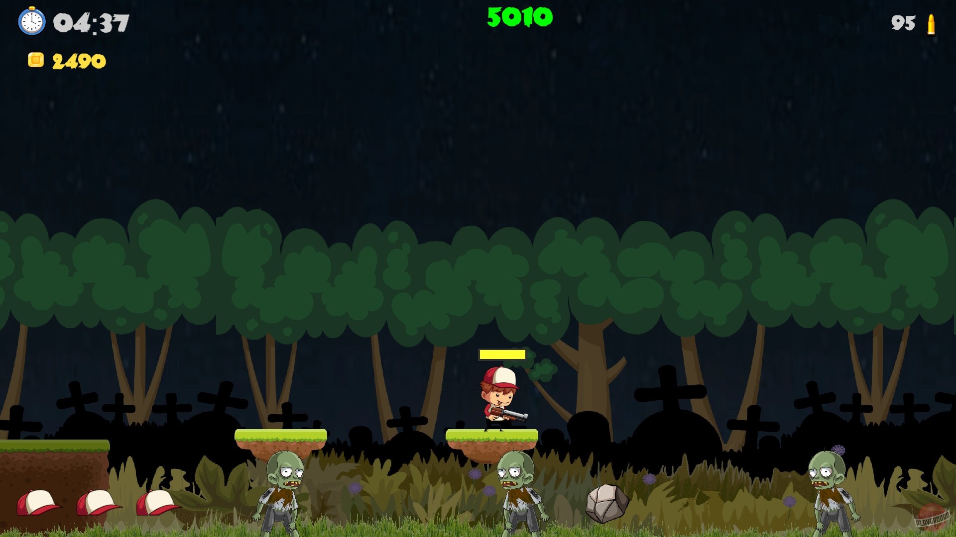 Скриншот из игры Red Cap: Zombie Hunter - 4