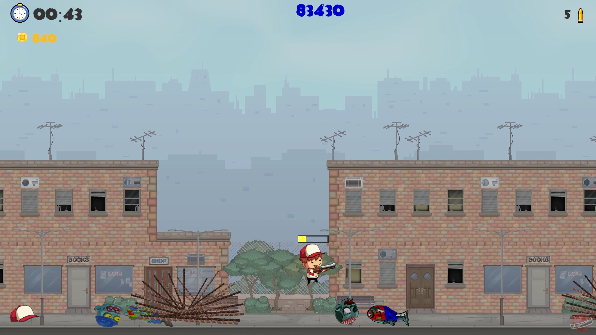 Скриншот из игры Red Cap: Zombie Hunter - 14