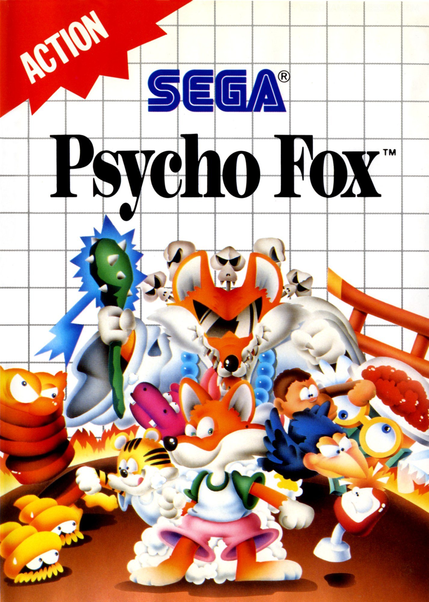 Обложка игры Psycho Fox