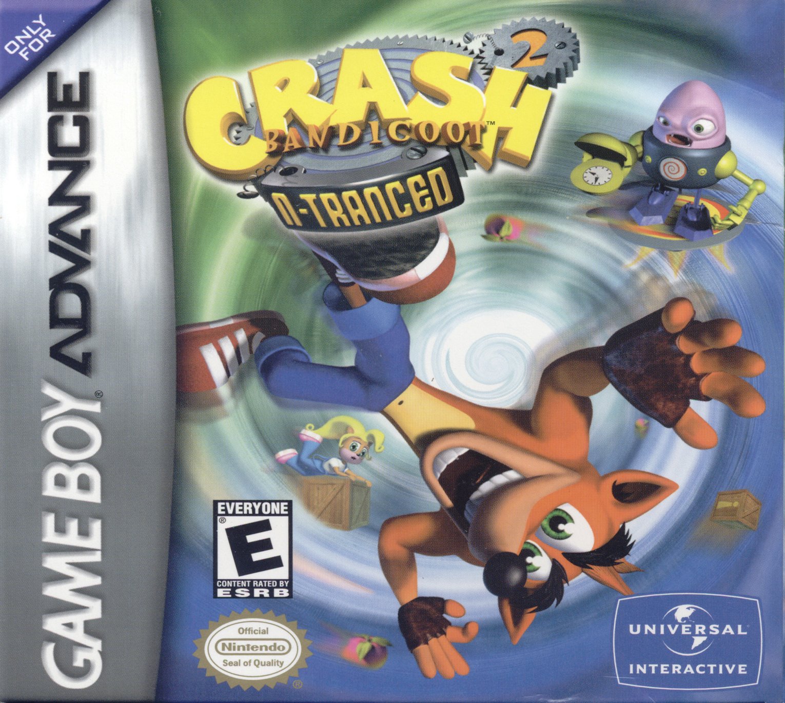 Обложка игры Crash Bandicoot 2: N-Tranced