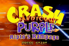 Скриншот из игры Crash Bandicoot Purple: Ripto's Rampage - 5