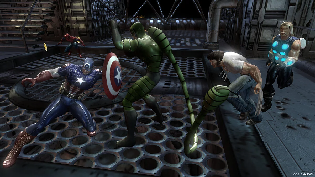 Скриншот из игры Marvel Ultimate Alliance 2 - 41