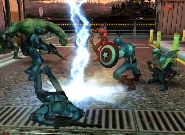 Скриншот из игры Marvel Ultimate Alliance 2 - 135
