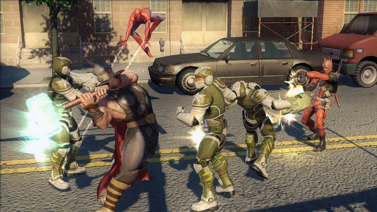 Скриншот из игры Marvel Ultimate Alliance 2 - 77