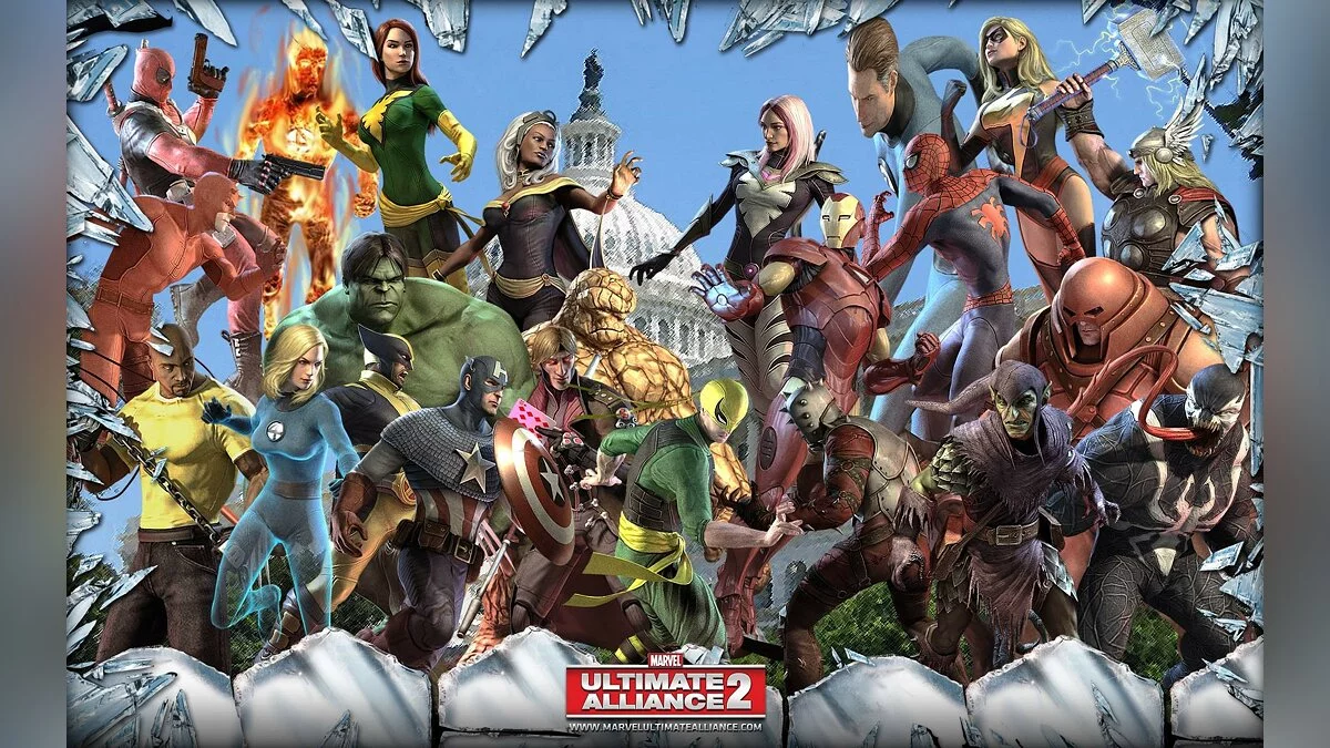 Скриншот из игры Marvel Ultimate Alliance 2 - 8