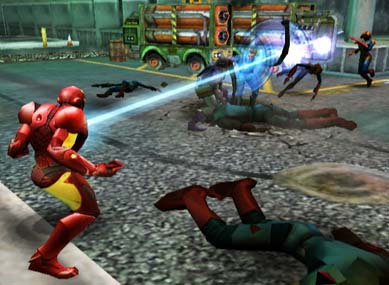Скриншот из игры Marvel Ultimate Alliance 2 - 139