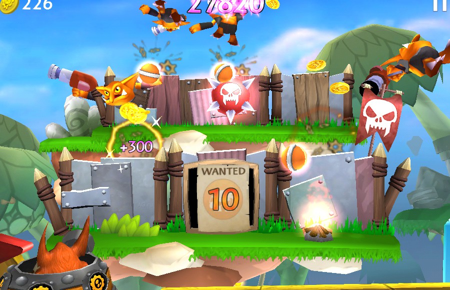 Скриншот из игры Skylanders Cloud Patrol - 5
