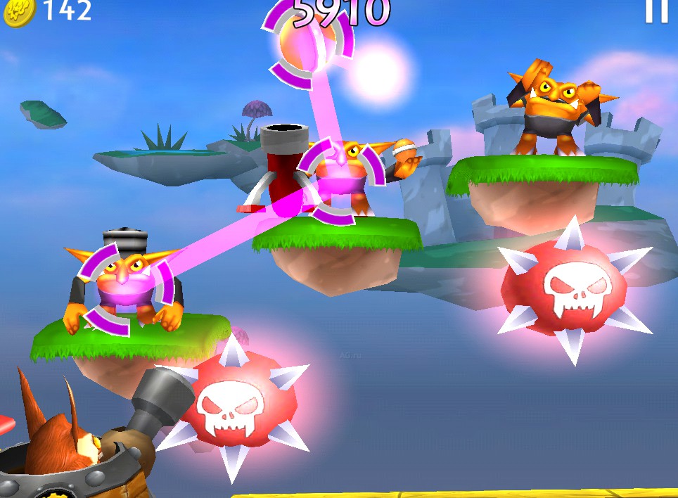 Скриншот из игры Skylanders Cloud Patrol - 10