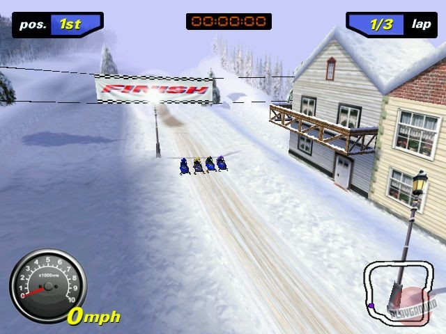 Скриншот из игры SnowCross - 5