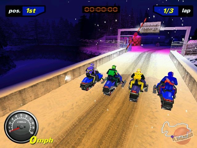 Скриншот из игры SnowCross - 3