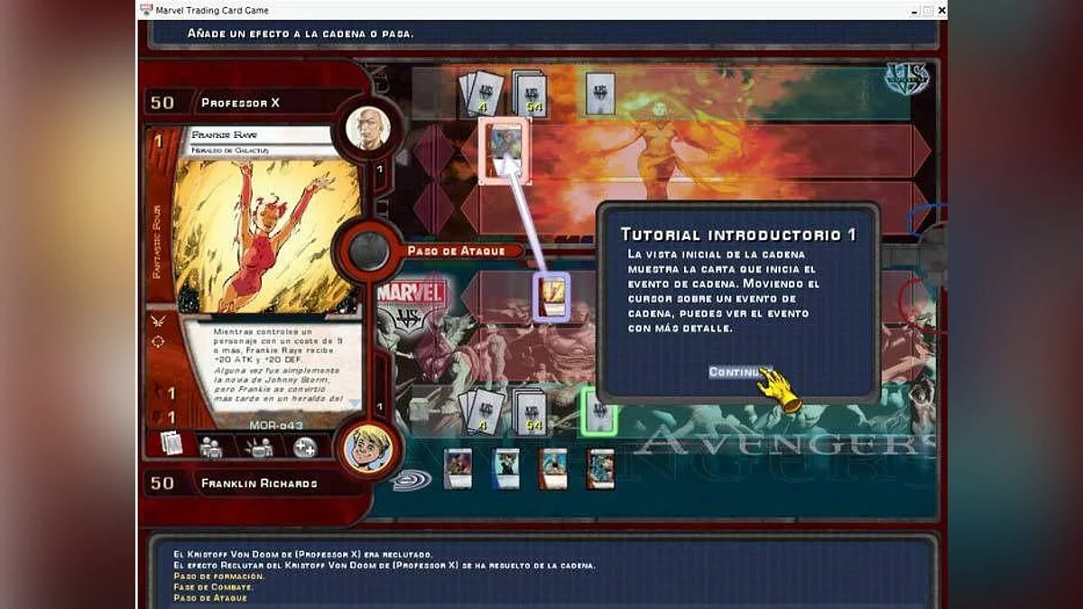 Скриншот из игры Marvel Trading Card Game - 14