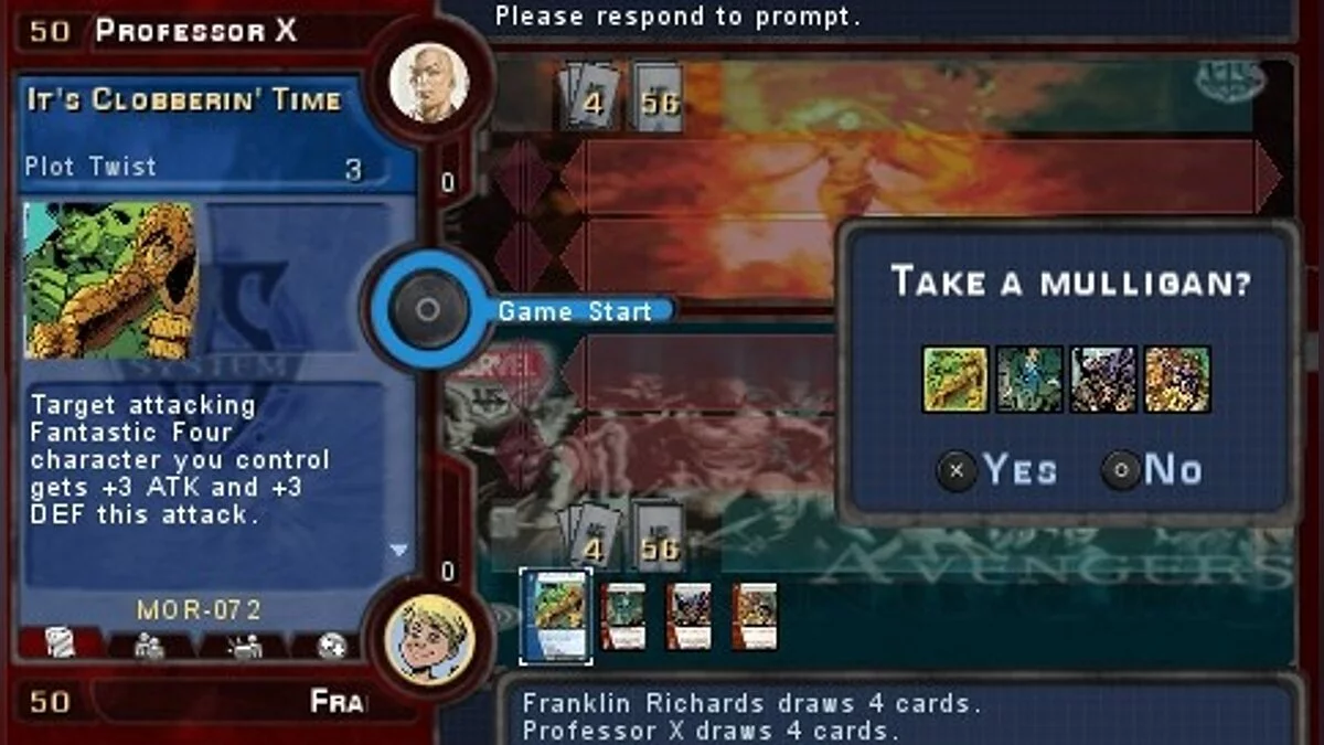 Скриншот из игры Marvel Trading Card Game - 5
