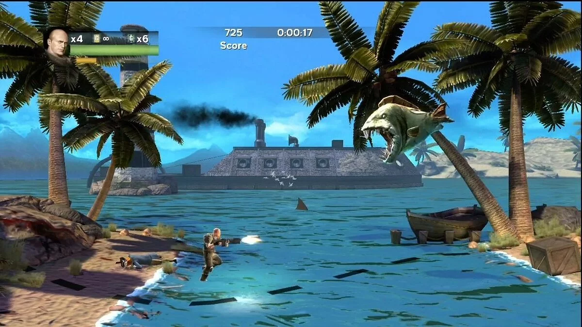 Скриншот из игры Matt Hazard: Blood Bath and Beyond - 9