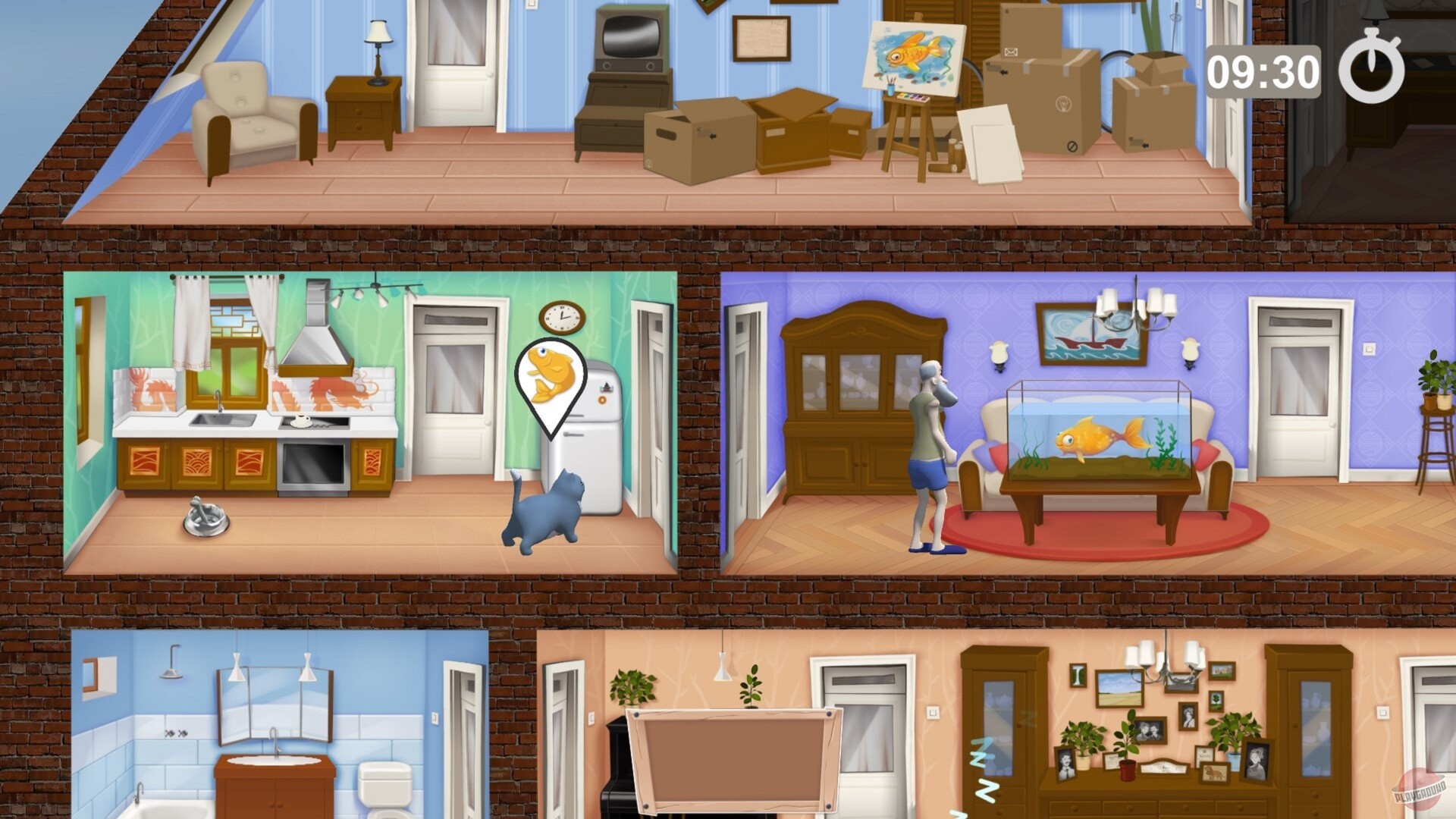 Скриншот из игры Bad Cat Sam - 1