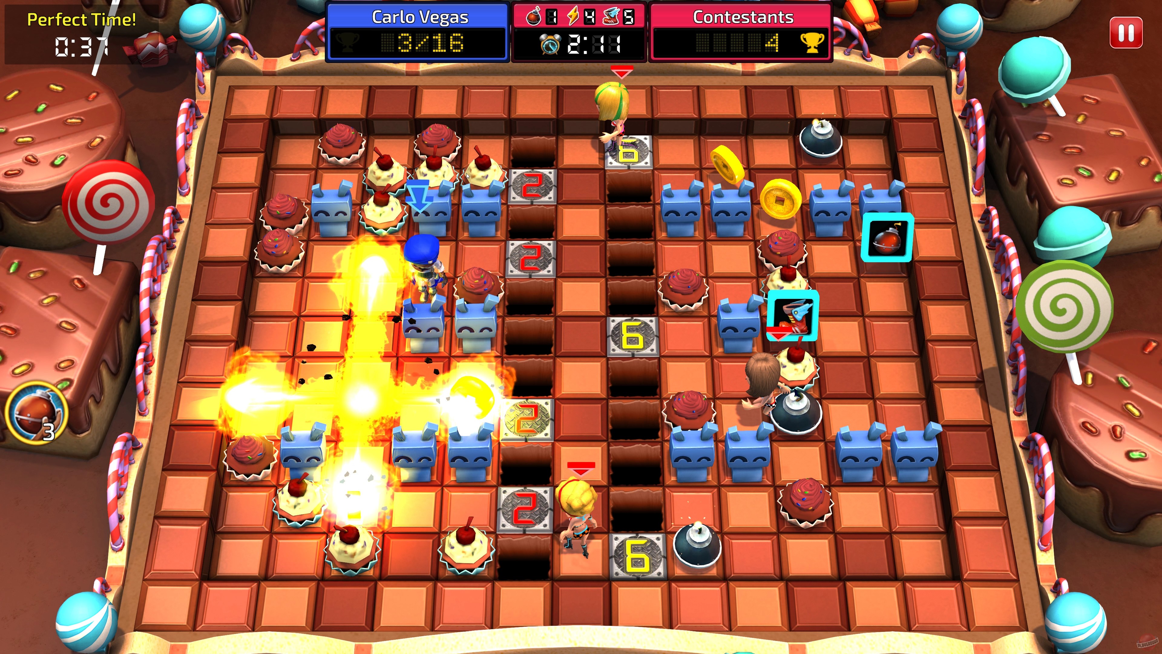 Скриншот из игры Blast Zone! Tournament - 23