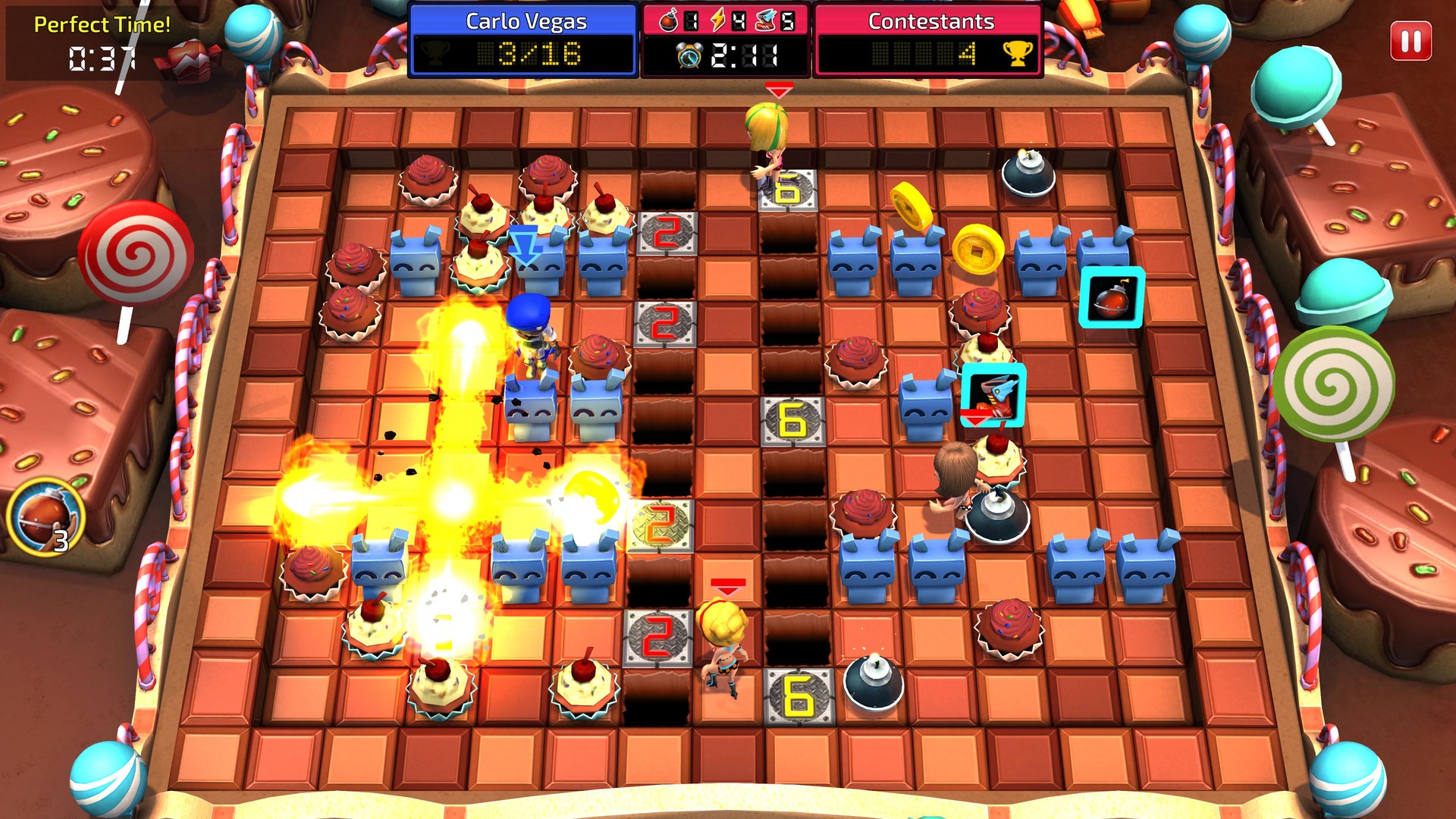 Скриншот из игры Blast Zone! Tournament - 50