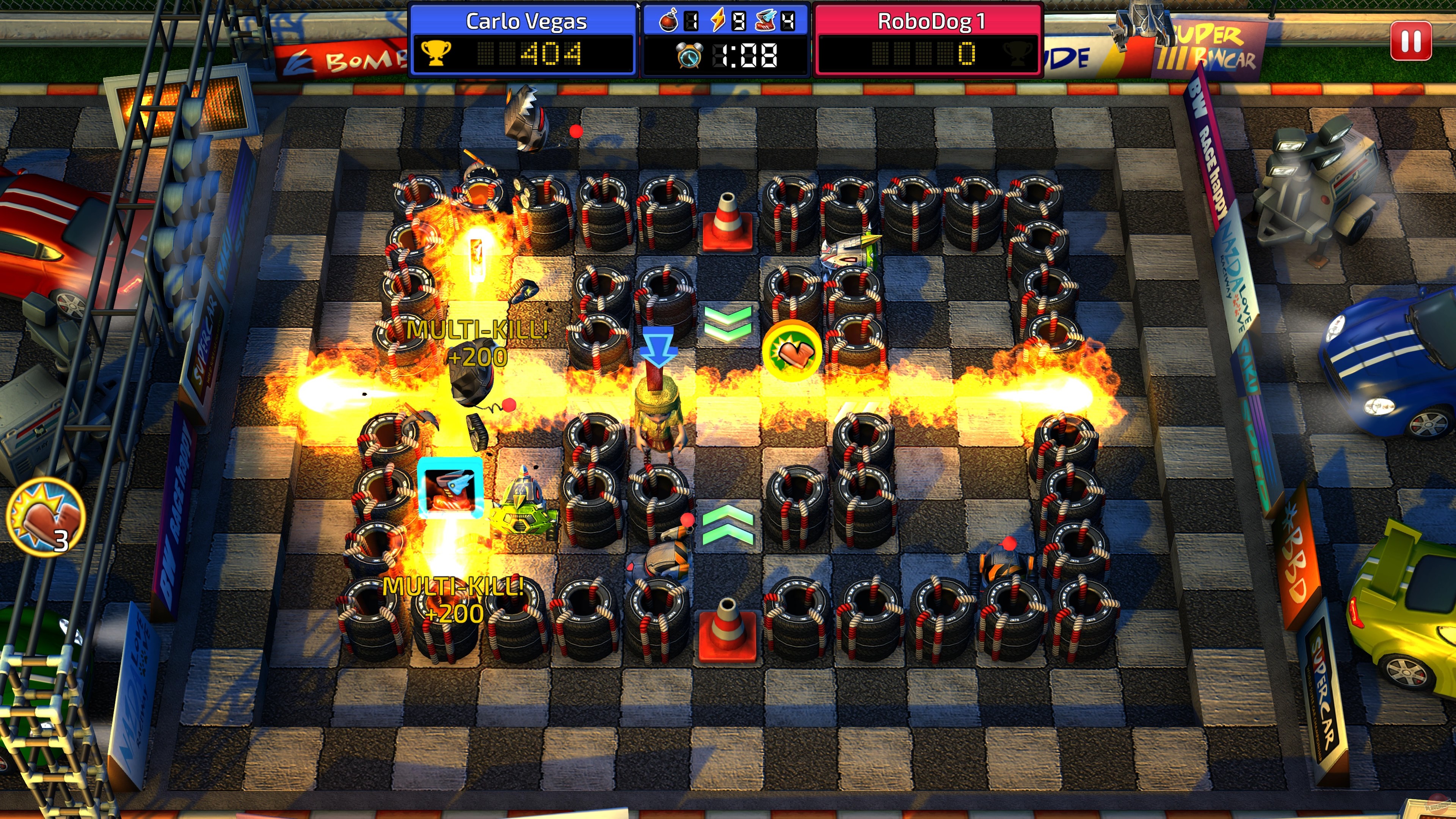 Скриншот из игры Blast Zone! Tournament - 32