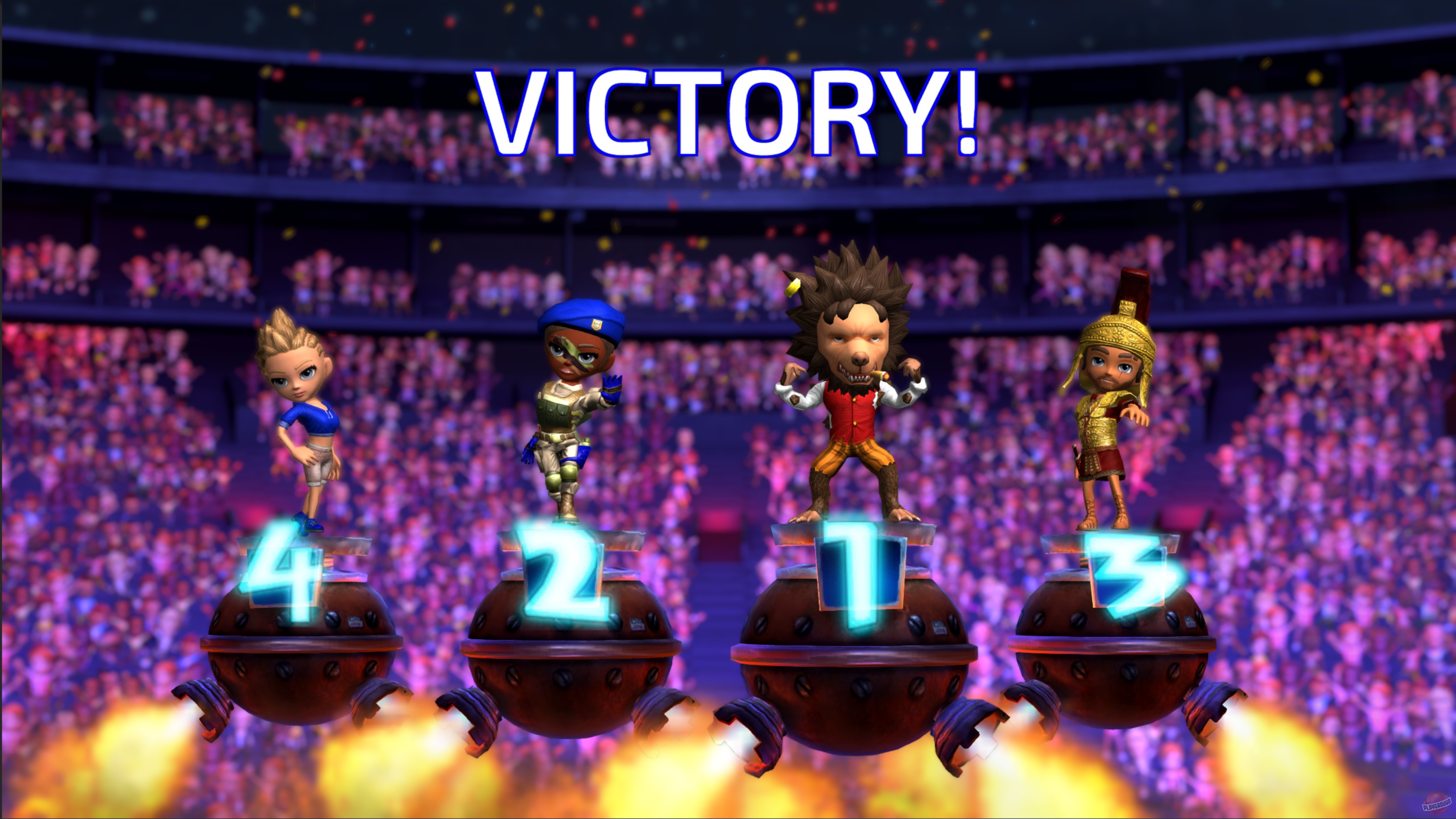 Скриншот из игры Blast Zone! Tournament - 2