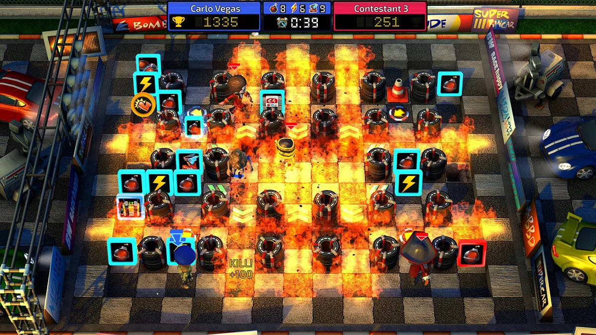 Скриншот из игры Blast Zone! Tournament - 15