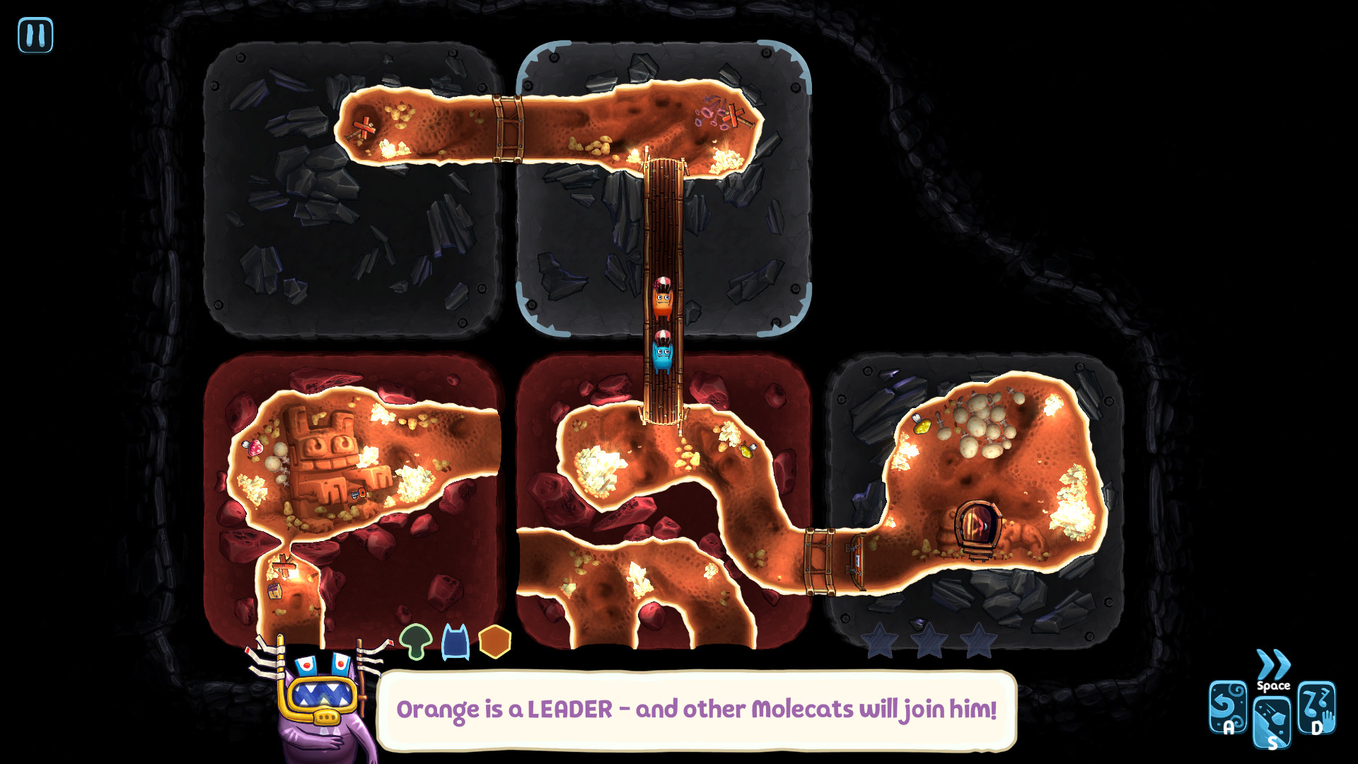 Скриншот из игры Molecats - 2