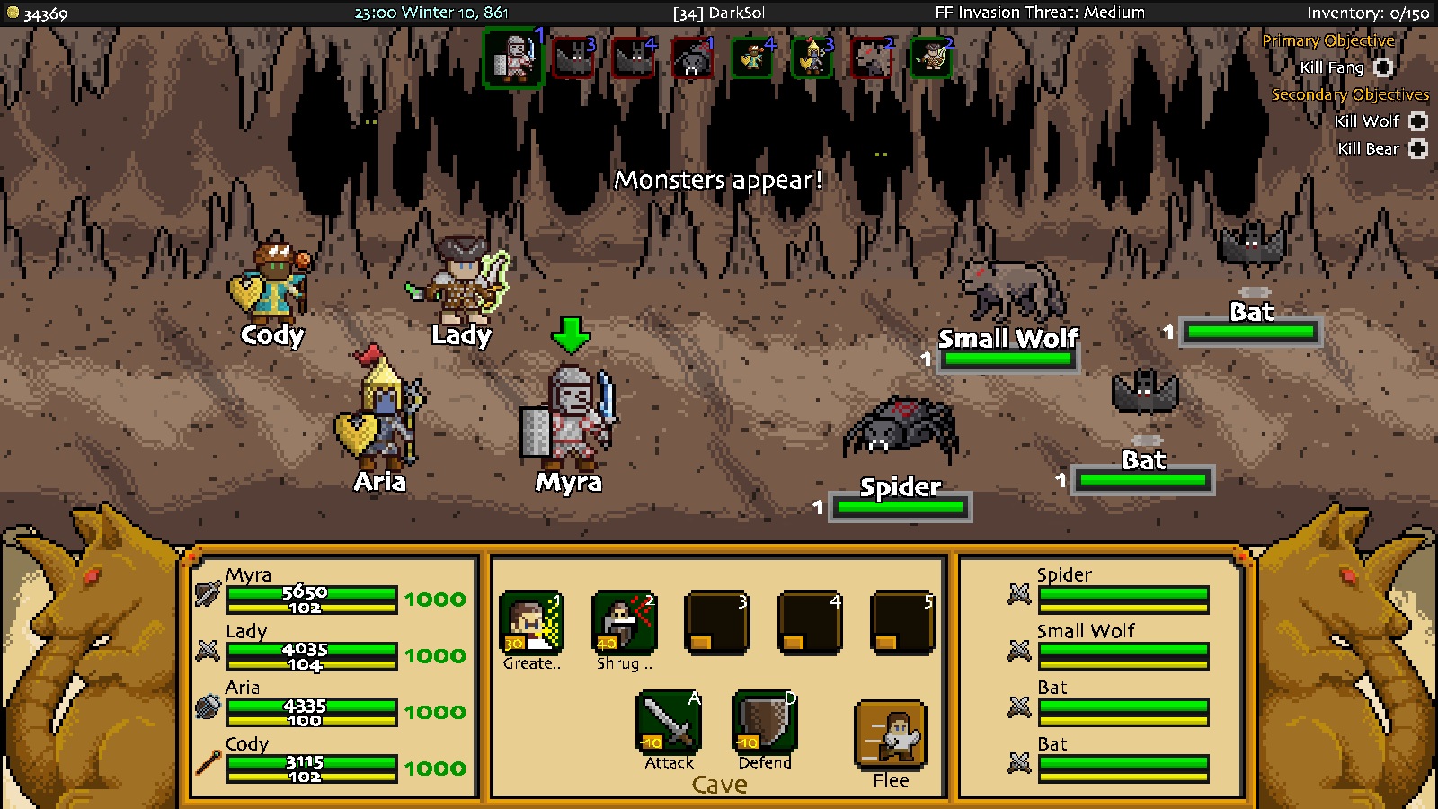 Скриншот из игры Adventurer Manager - 21