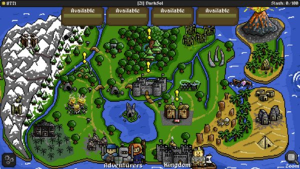 Скриншот из игры Adventurer Manager - 1