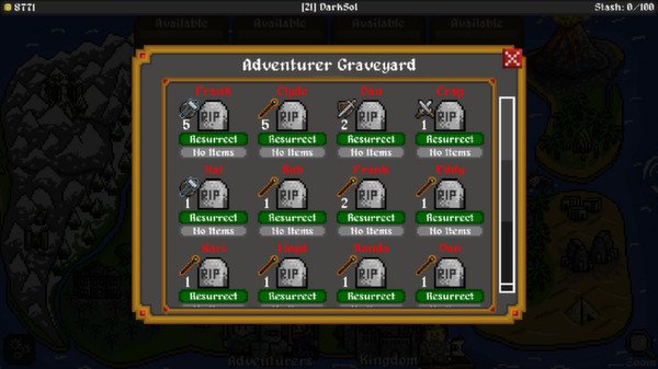 Скриншот из игры Adventurer Manager - 17