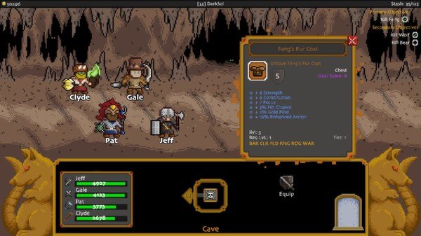 Скриншот из игры Adventurer Manager - 6