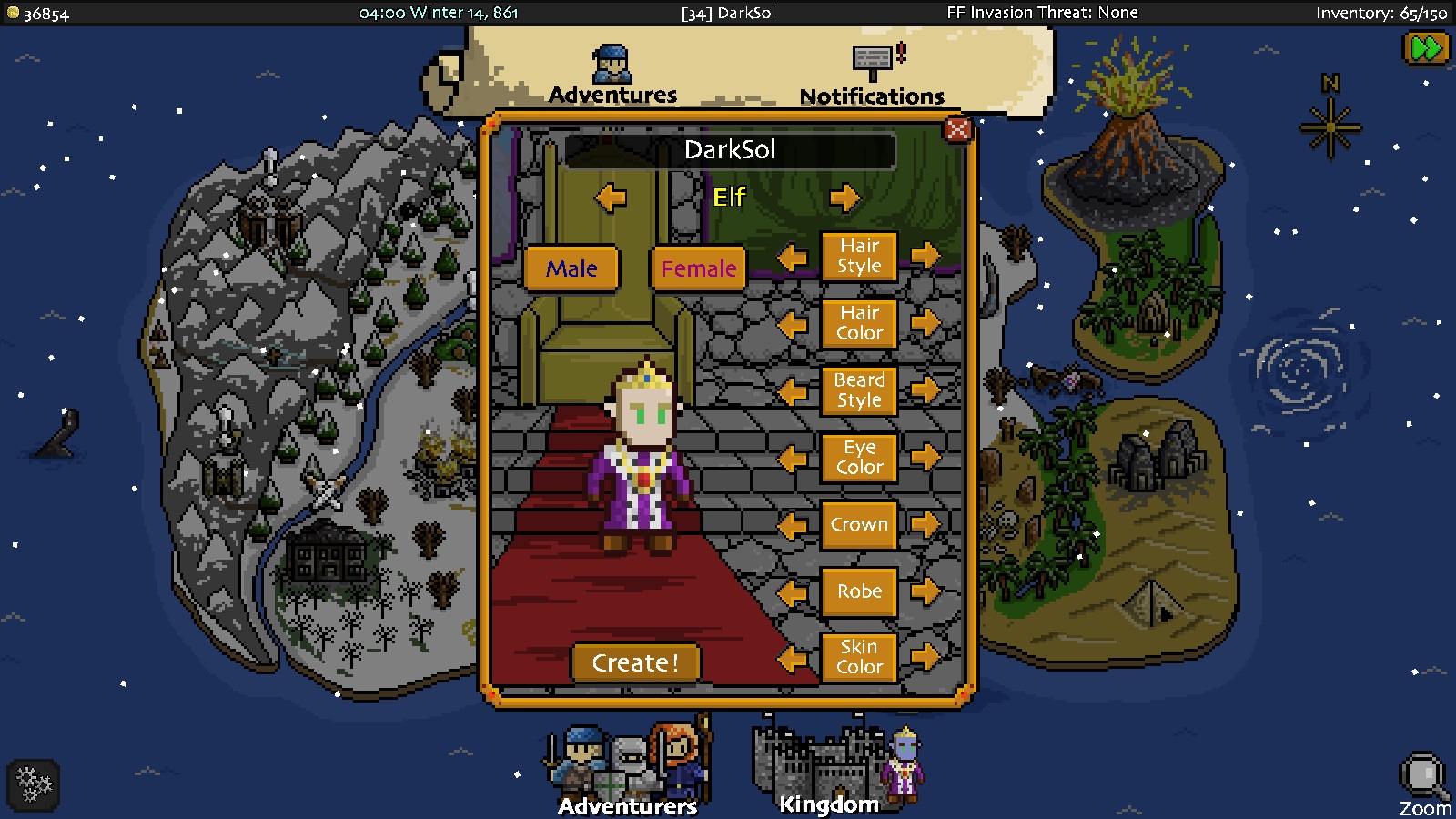 Скриншот из игры Adventurer Manager - 64