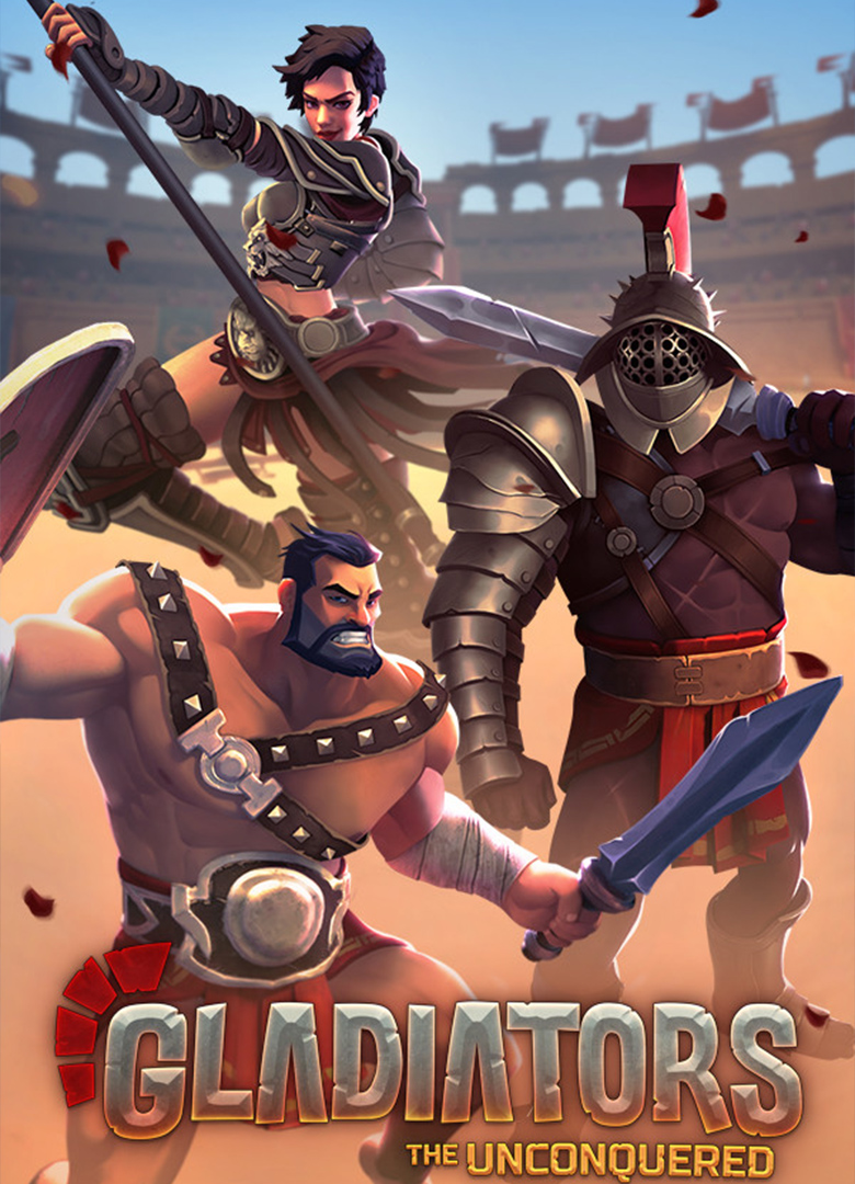 Обложка игры Gladiators: The Unconquered