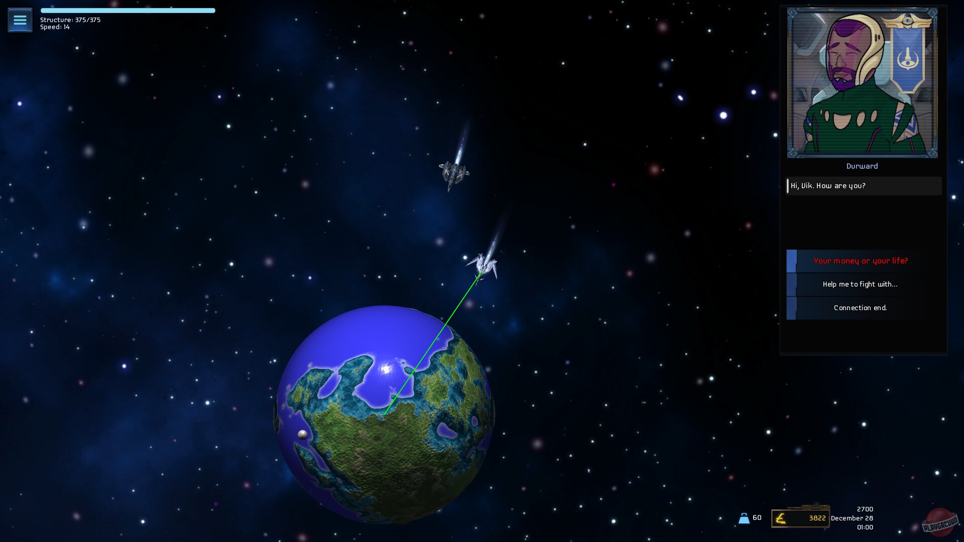 Скриншот из игры Starsim - 7