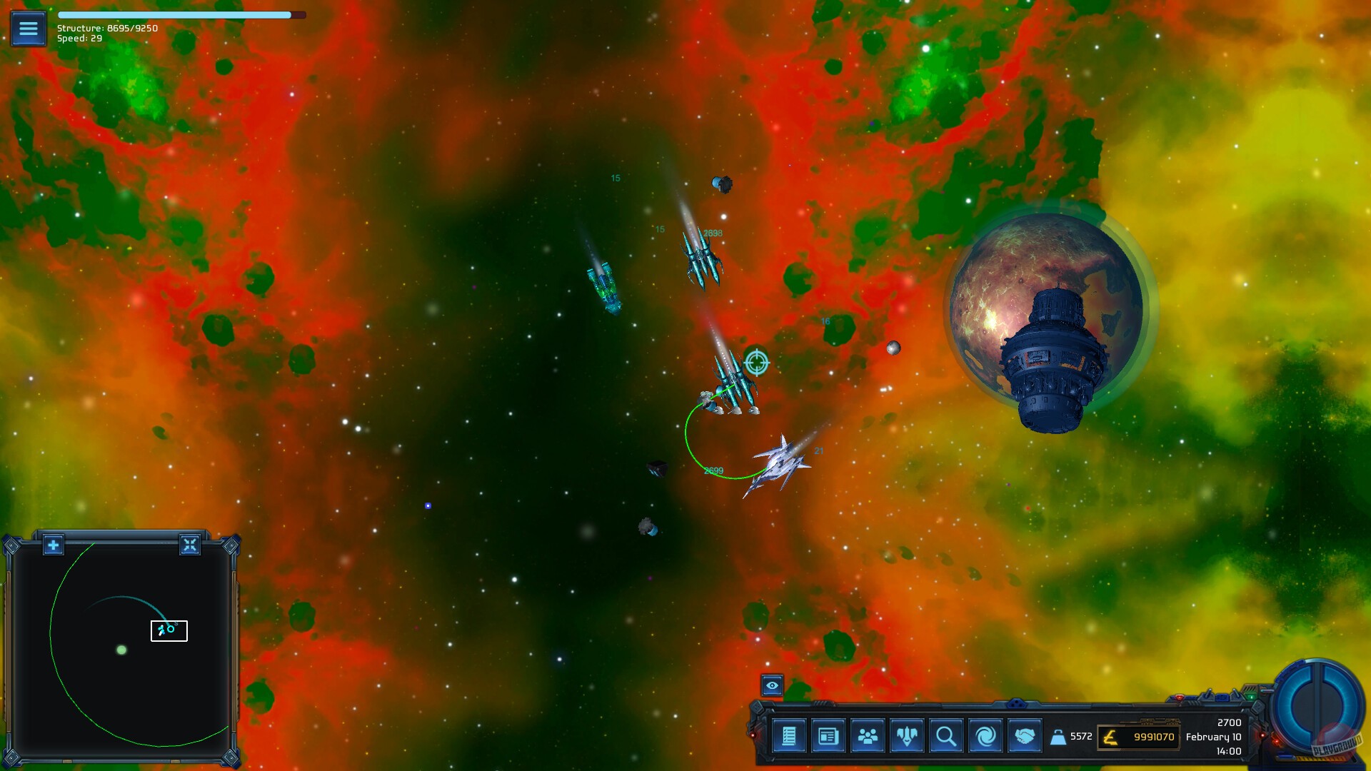 Скриншот из игры Starsim - 2