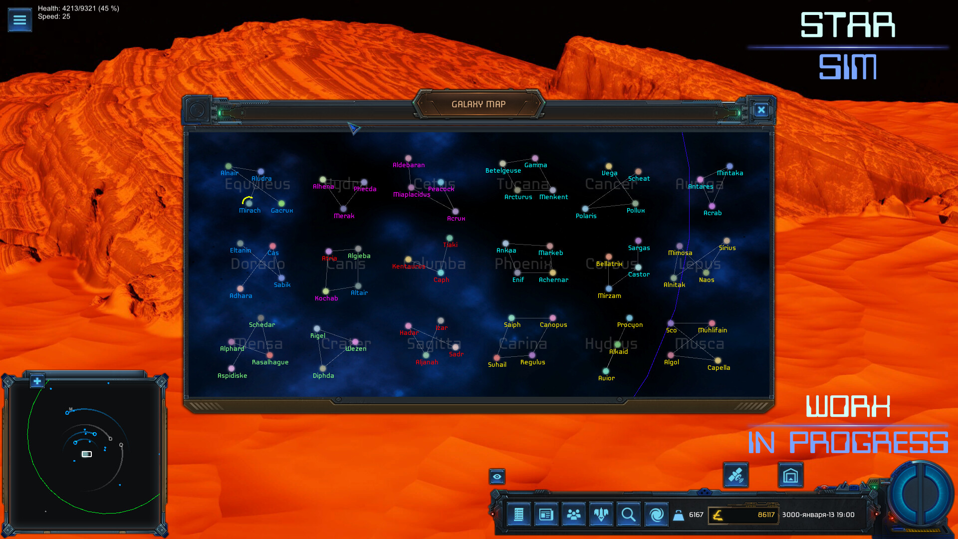 Скриншот из игры Starsim - 8