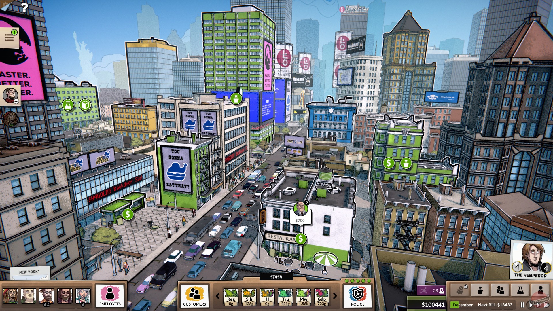 Скриншот из игры Weedcraft Inc - 27