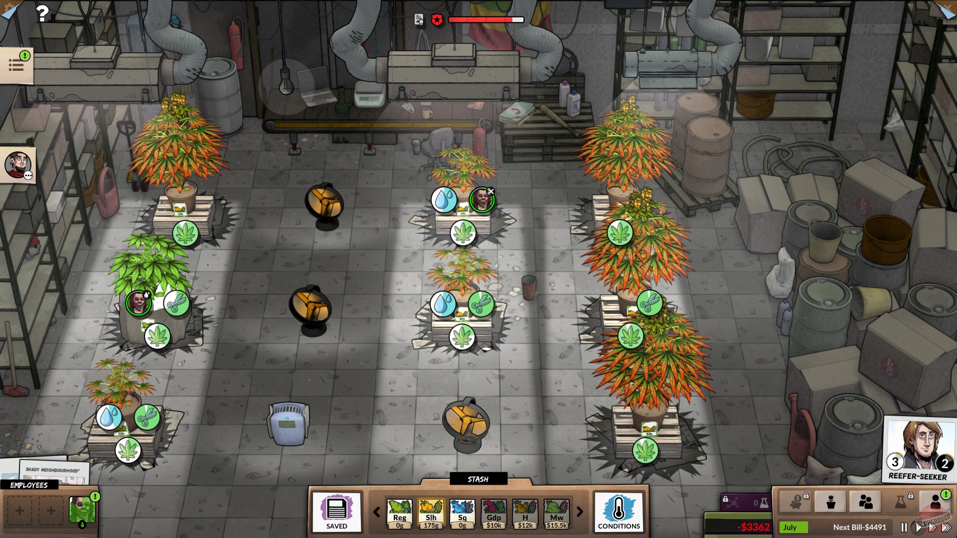 Скриншот из игры Weedcraft Inc - 15