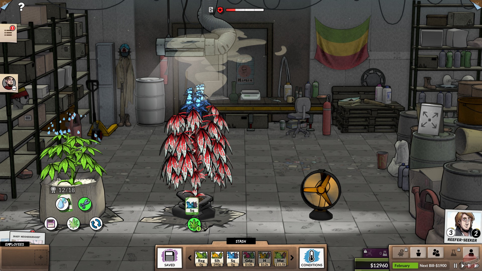 Скриншот из игры Weedcraft Inc - 12