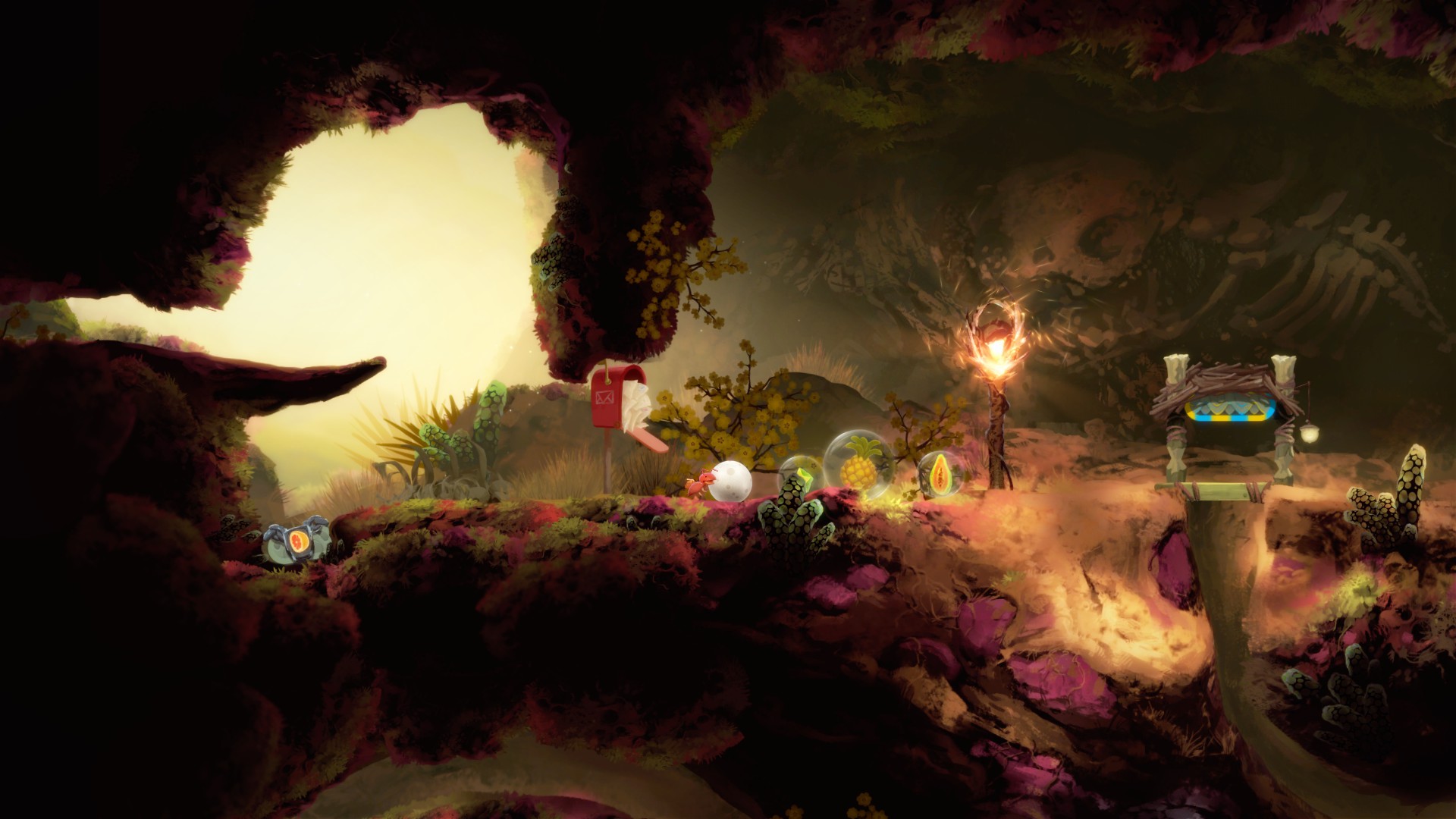 Скриншот из игры Yoku's Island Express - 6