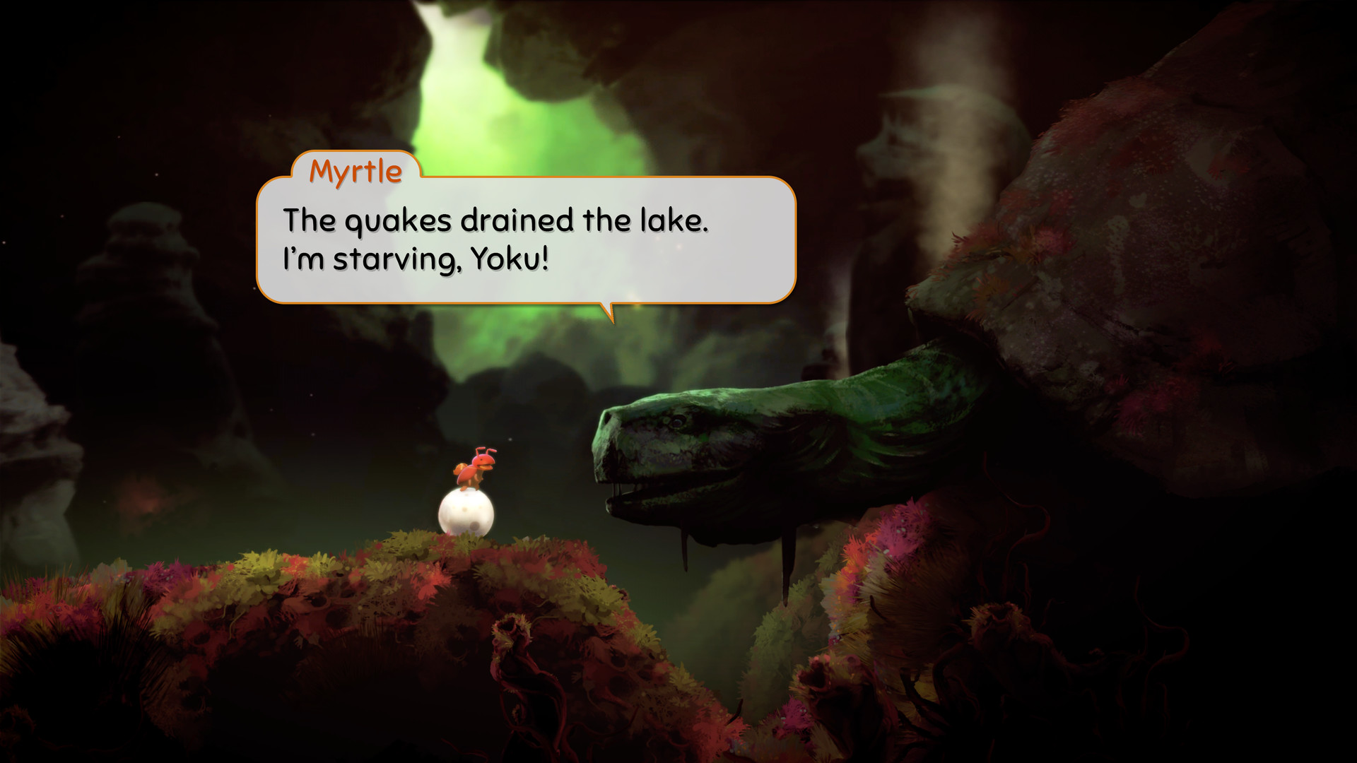 Скриншот из игры Yoku's Island Express - 12